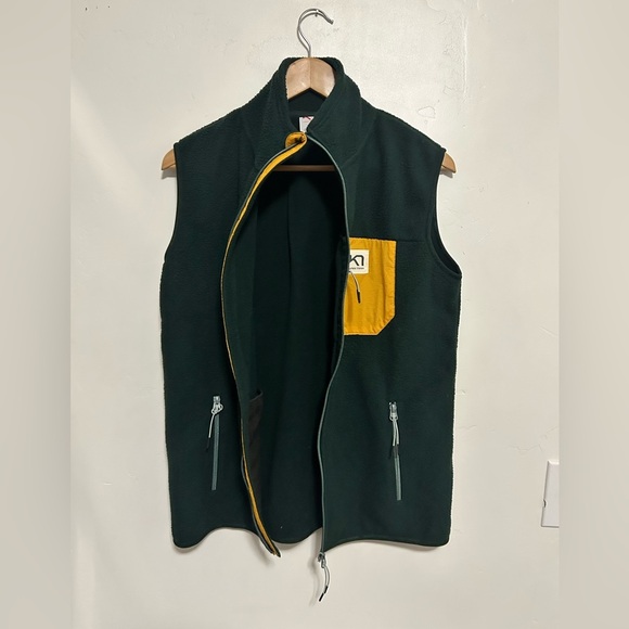 Kari Traa Rothe Fleece Vest large recycled pine - Picture 2 of 5